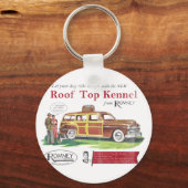 Mitt Romney Dog Retro Ad Sleutelhanger (Voorkant)