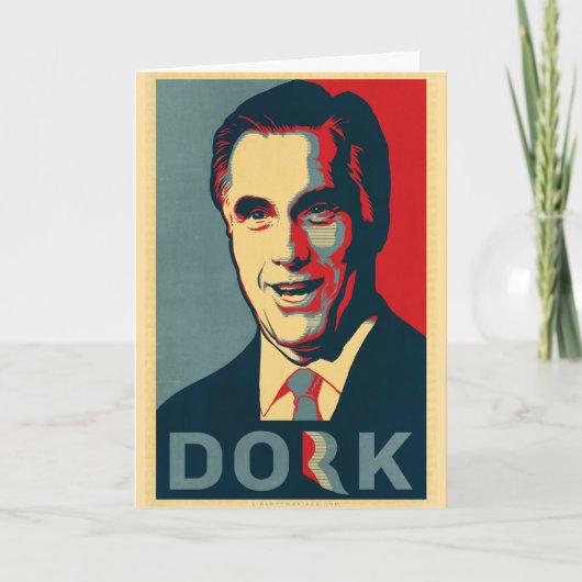 Mitt Romney Dork Kaart (Voorkant)