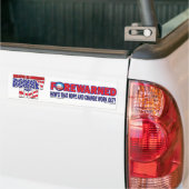 Mitt Romney en Paul Ryan Bumpersticker (Op Truck)