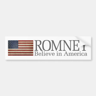 Mitt Romney - Geloof in Amerika Bumpersticker
