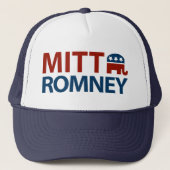 Mitt Romney GOP Trucker Pet (Voorkant)