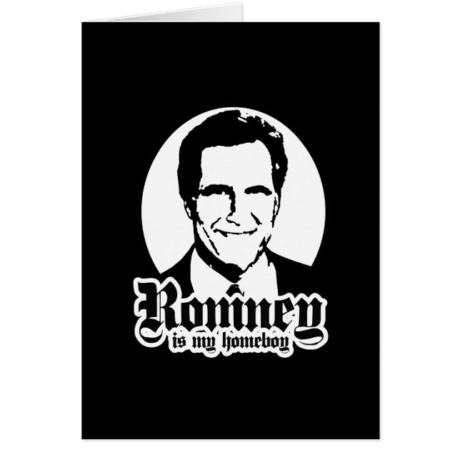 MITT ROMNEY IS MIJN HOMEBOE (Voorkant)