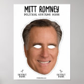 Mitt Romney kostuummasker Poster (Voorkant)
