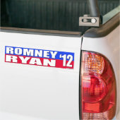 Mitt Romney & Paul Ryan 2012 Campaign Bumper Stick Bumpersticker (Op Truck)