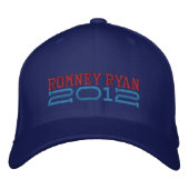 Mitt Romney Paul Ryan 2012 Geborduurde Pet (Voorkant)