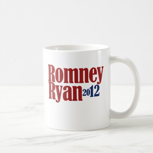 Mitt Romney Paul Ryan 2012 Koffiemok (Rechts)