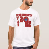 Mitt Romney Paul Ryan 2012 T-shirt (Voorkant)