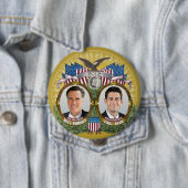 Mitt Romney Paul Ryan Foto Ronde Button 4,0 Cm (In situ)