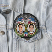 Mitt Romney Paul Ryan Foto Ronde Button 4,0 Cm (In situ)