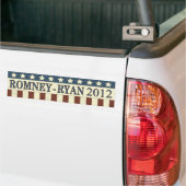 Mitt Romney Paul Ryan in 2012 Bumpersticker (Op Truck)