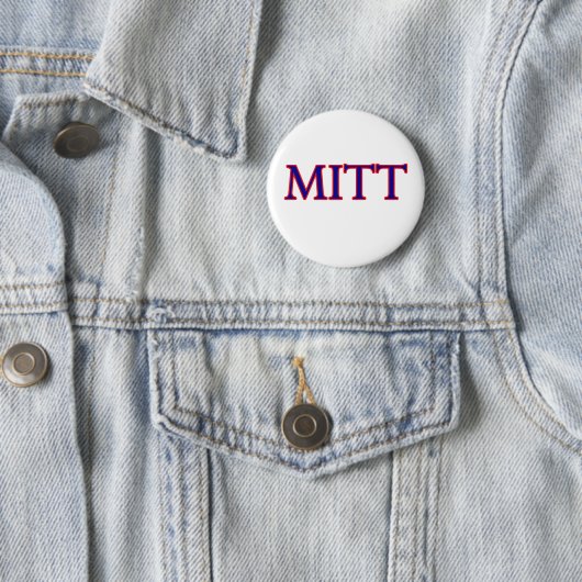 Mitt Romney Politieke Button (In situ)