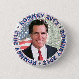 Mitt Romney President 2012 Gear Ronde Button 5,7 Cm