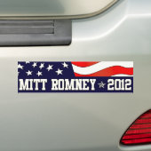 Mitt Romney President in 2012 Bumpersticker (Op auto)