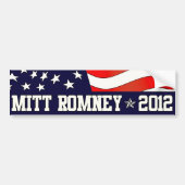 Mitt Romney President in 2012 Bumpersticker (Voorkant)