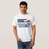 Mitt Romney President in 2012 T-shirt (Voorkant volledig)