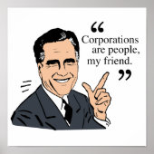 Mitt Romney Quotes, kleur Poster (Voorkant)