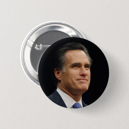 Mitt Romney Ronde Button 5,7 Cm (Voorkant /achterkant)