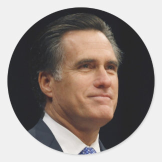 Mitt Romney Ronde Sticker