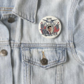 Mitt Romney Stands voor de VS Ronde Button 5,7 Cm (In situ)