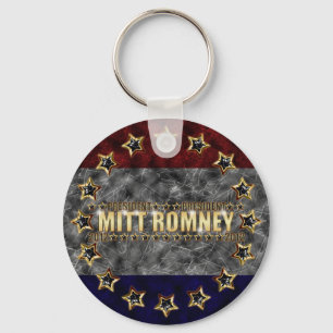 Mitt Romney Stars en Stripes. Sleutelhanger