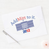 Mitt Romney Sticker (Envelop)