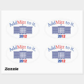 Mitt Romney Sticker (Vel)