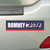 MITT ROMNEY-verkiezingsuitslag Bumpersticker (Op auto)
