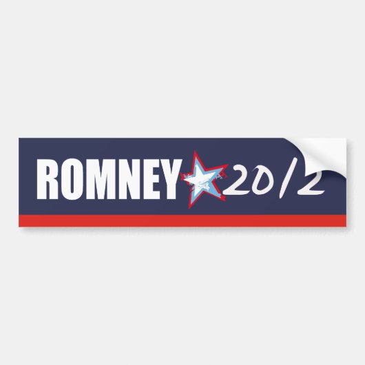 MITT ROMNEY-verkiezingsuitslag Bumpersticker (Voorkant)