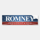Mitt Romney voor President 2012 Bumpersticker (Voorkant)