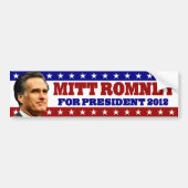 Mitt Romney voor President 2012 Bumpersticker (Voorkant)