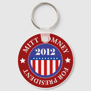 Mitt Romney voor President 2012 Sleutelhanger
