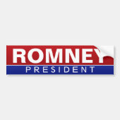 Mitt Romney voor President - Classic Design Bumpersticker (Voorkant)