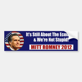 MITT ROMNEY-We zijn niet dom Bumpersticker
