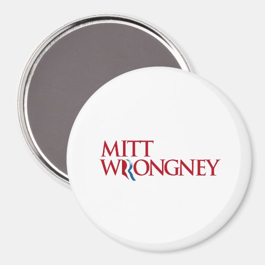 Mitt Wrongney Magneet (Voorkant / Achterkant)