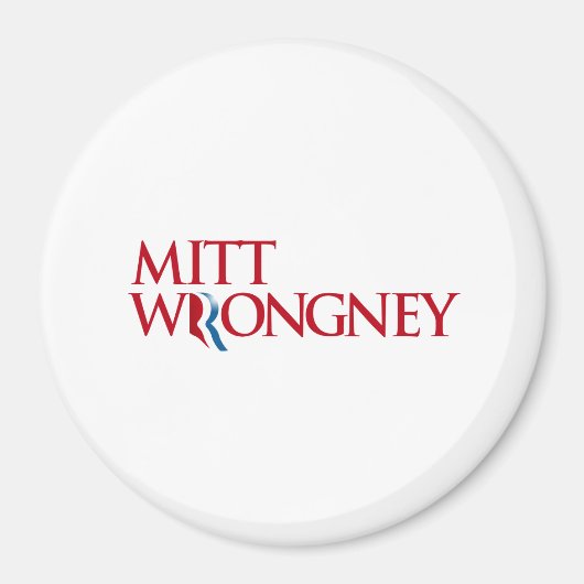 Mitt Wrongney Magneet (Voorkant)