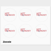Mitt Wrongney Ronde Sticker (Vel)