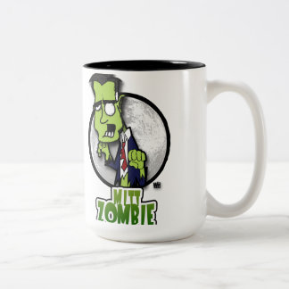 Mitt Zombie aanvallen! Tweekleurige Koffiemok
