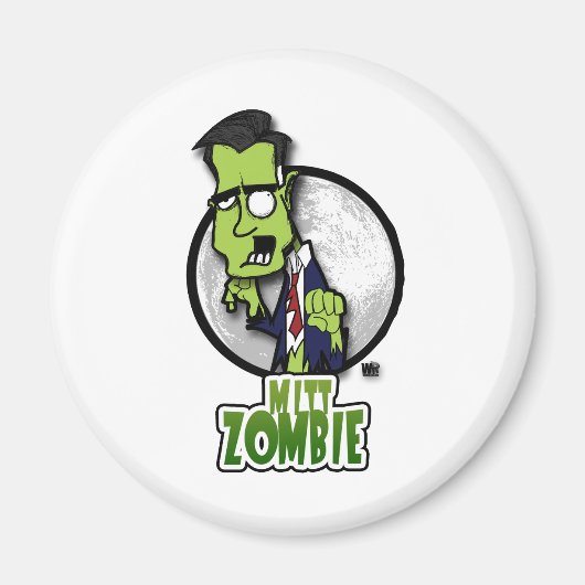 Mitt Zombie Magneet (Voorkant)
