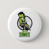 Mitt Zombie Ronde Button 5,7 Cm (Voorkant)