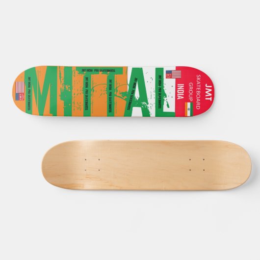 MITTAL JMT INDIA 7 3/4-inch skateboard Deck (Horizontaal)