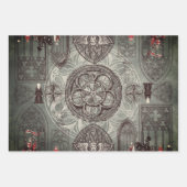 Mittelalterlicher Gotik Inpakpapier Vel (Voorkant 3)