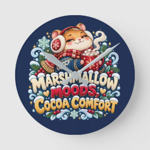 Mitten Magic Cocoa Klassieker Knuffelige Winter Vo Ronde Klok