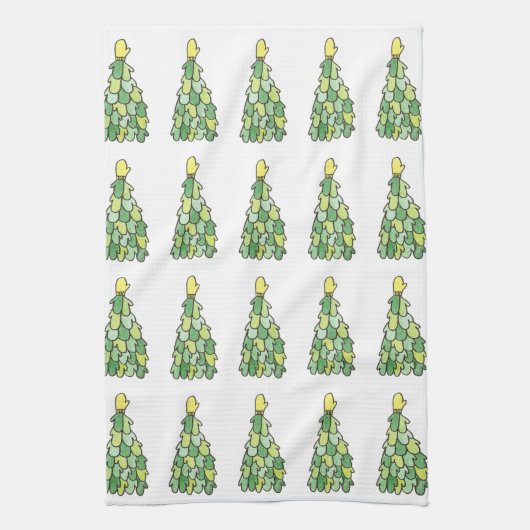 Mitten Tree Kitchen Towel Theedoek (Verticaal)