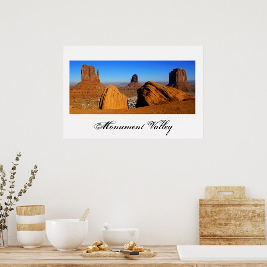 Mittens 2009 copy, Monument Valley Poster (Keuken)