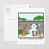 Mittens Briefkaart (Voorkant / Achterkant)
