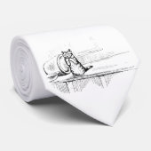 Mittens de Kitten (Bange Kat) (Beatrix Potter) Stropdas (Opgerold)