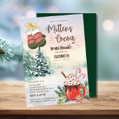 Mittens en Cacao Vrijgezellenfeest Winterbruiloft Kaart