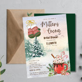 Mittens en Cacao Vrijgezellenfeest Winterbruiloft Kaart