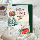 Mittens en Cacao Vrijgezellenfeest Winterbruiloft Kaart