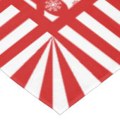 Mittens en Snowflakes Retro Kerstmis Ski Holiday Tafelkleed (Gekanteld)